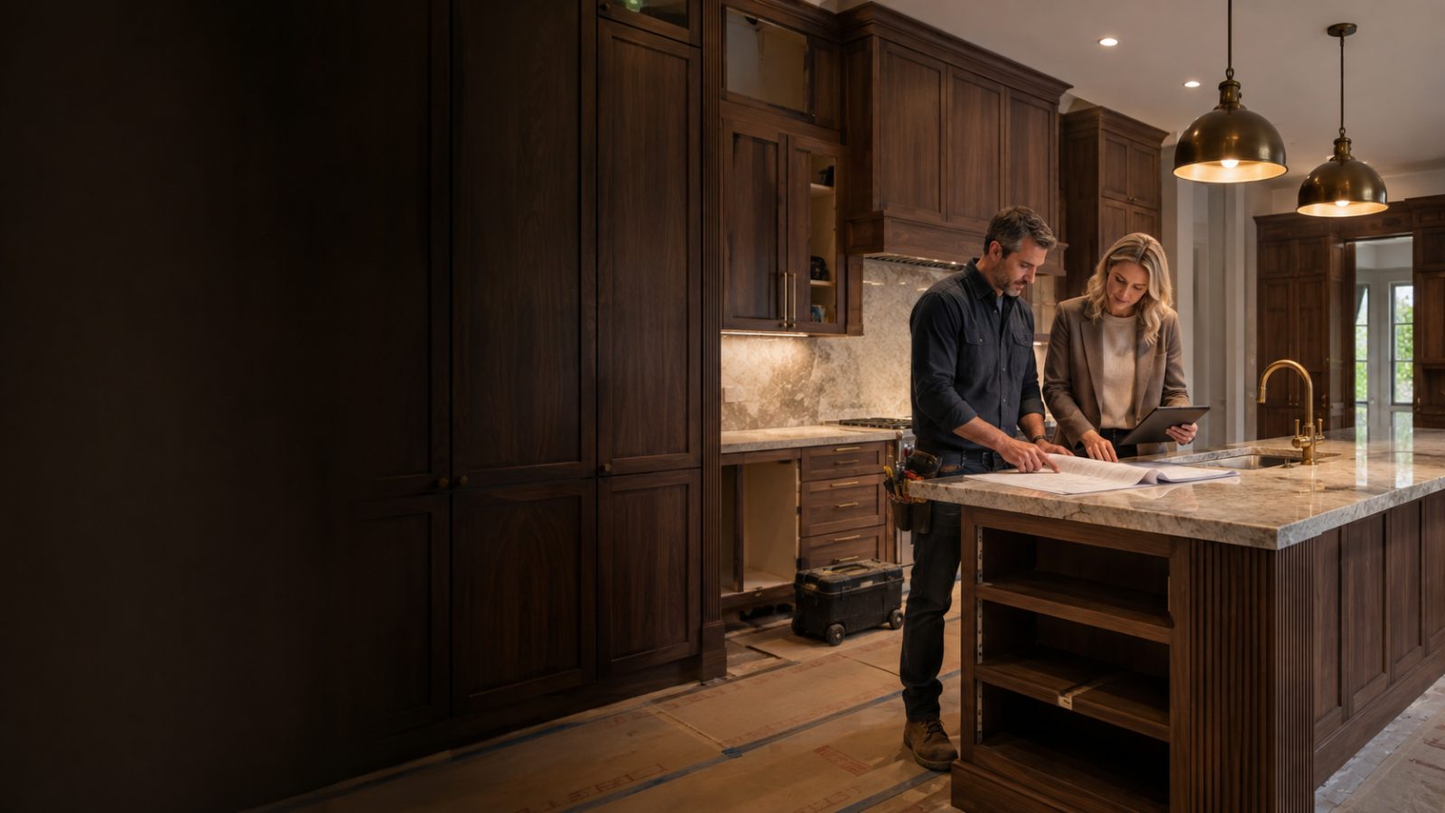 Home remodeling service business imagery